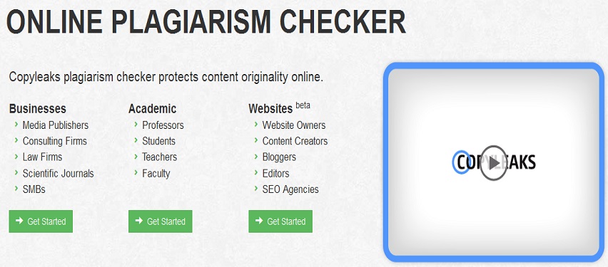 Plagiarism checker